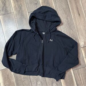 Under Armour Crop Hooded Zip Up